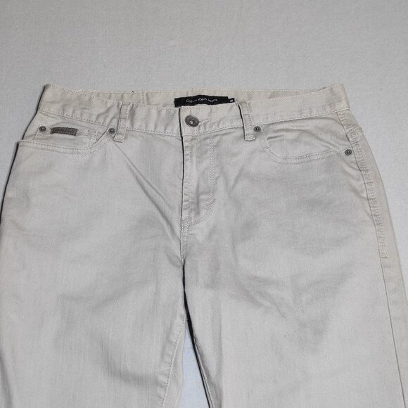 Calvin Klein jeans men's size 32 grey colour slim straight leg denim - Picture 2 of 15